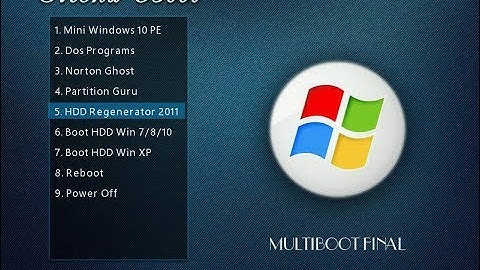 Hướng Dẫn Tạo USB Hirent Boot 15. 2  Có Windows Mini 7, 8, 10