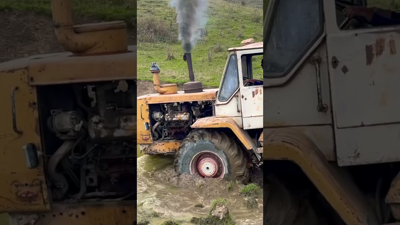 Тест драйв Трактор Т-150 К в Болоте