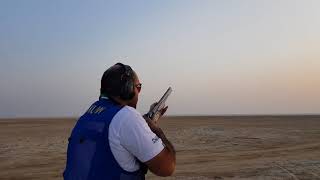 First time trying the amazing Perazzi High Tech .. it's swings like a dream