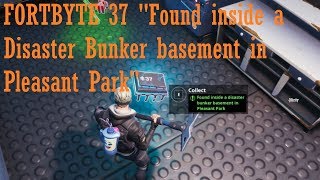 Fortbyte 37 Found Inside A Disaster Bunker Bat In Pleasant Park