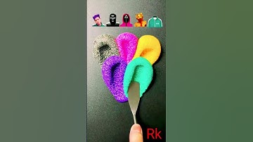 Unbelievable satisfy color mixing, why is Nostalgia #satisfying #colormixing #sharkzhan