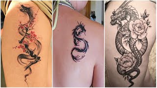 Amazing Dragon Tattoo Design Ideas For Girls 2025 BEST Dragon Tattoo Designs Women Tattoos 2025