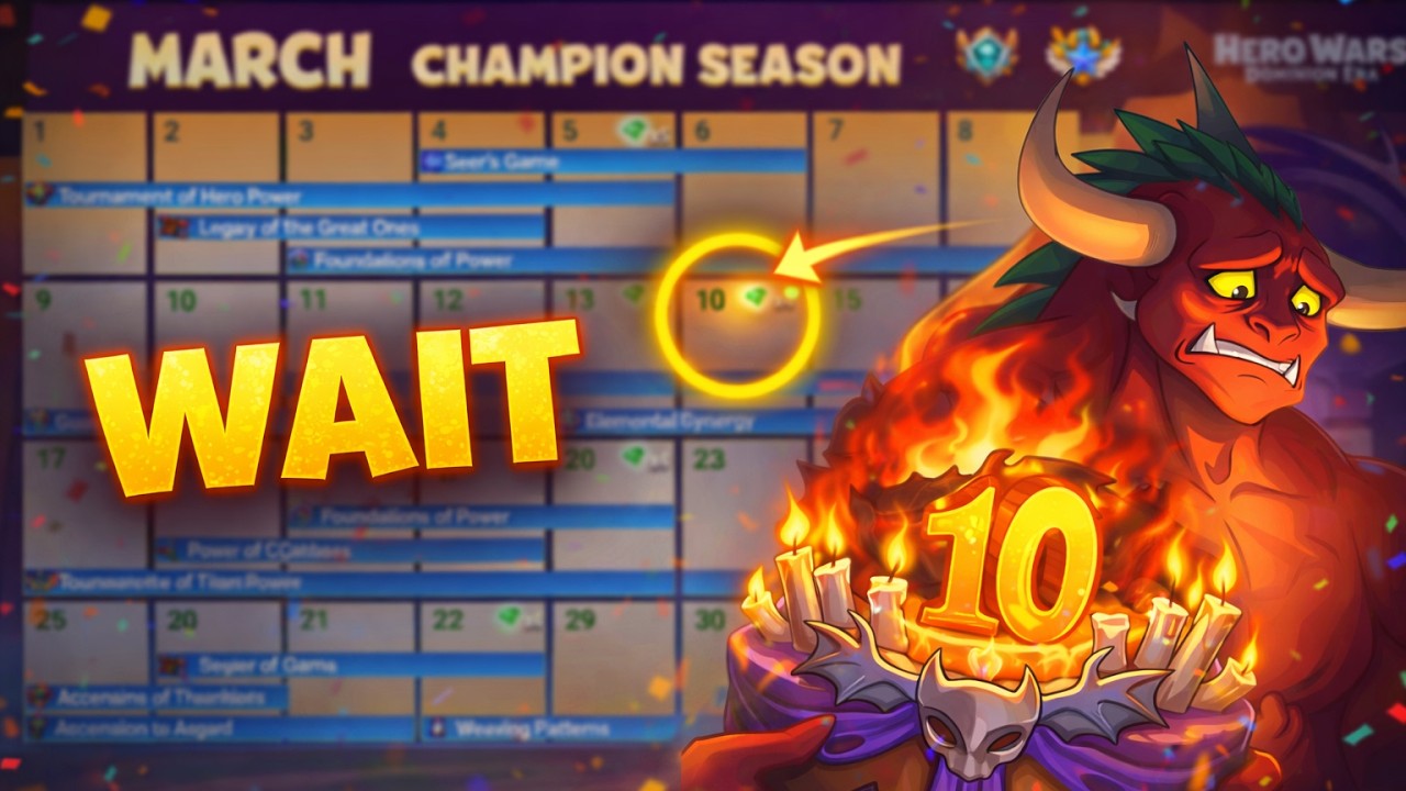 Мартовские мероприятия Hero Wars: когда тратить и когда экономить