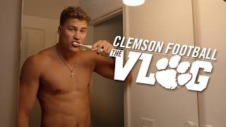 Day In The Life of a D1 College Football Linebacker || Clemson Football The VLOG (Season 12, Ep. 8)