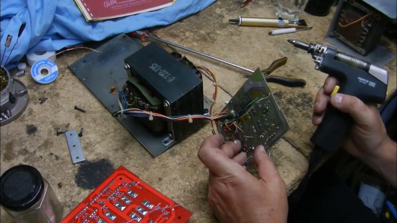 Bally Pinball Rectifier Board AS251818 New rework made easy YouTube