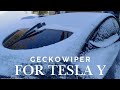 GeckoWiper🦎: Aftermarket Rear Window Wiper for Tesla Y #teslay #tesla #geckowiper #tesla model y