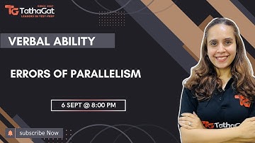 "Errors of Parallelism for CAT | Mastering Parallel Structures | Grammar Fundamentals