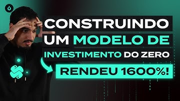 Criando um Algoritmo de Trading com Python do ZERO ao avançado em UMA aula | [TUTORIAL]