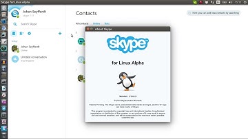 Skype For Linux Aplha 1.13 Progress Check
