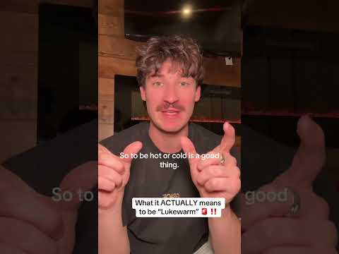 What It ACTUALLY Means To Be Lukewarm 