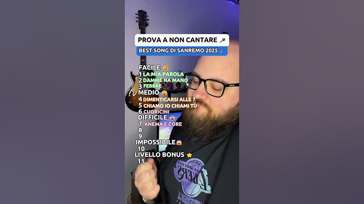 PROVA A NON CANTARE CON LE MIGLIORI SONG SANREMO 2025 🎤 #sanremo #sanremo2025 #musicchallenge