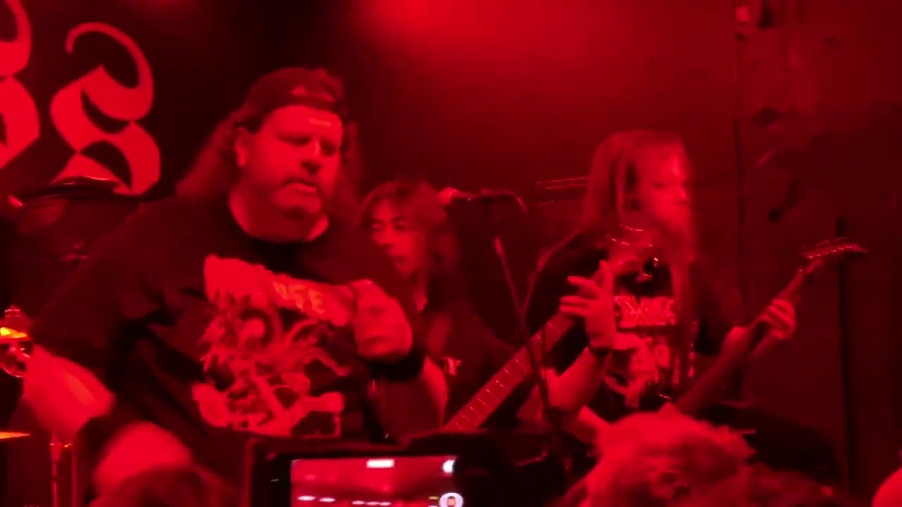 DECEASED Live Death Metal from the grave at No Class Cleveland, Ohio March 13th 2025.