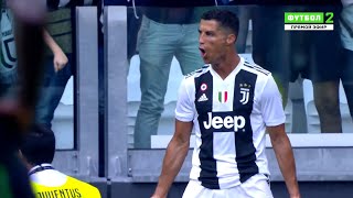 Cristiano Ronaldo's FIRST OFFICIAL Goals For Juventus (2018)