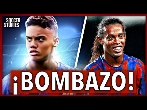 ¿NUEVO CRACK?😳¡EL HIJO DE RONALDINHO ENTRENA CON EL PRIMER EQUIPO! ¿Y SI...SI?