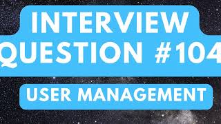 Question 104 | Linux Interview Questions
