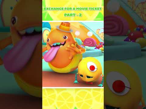 Movie Ticket Mishap - Part 2 #Shorts #funnycartoons #crazycandies #hooplakidztv