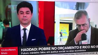 Octavio Guedes engolindo um mosquito ao vivo.