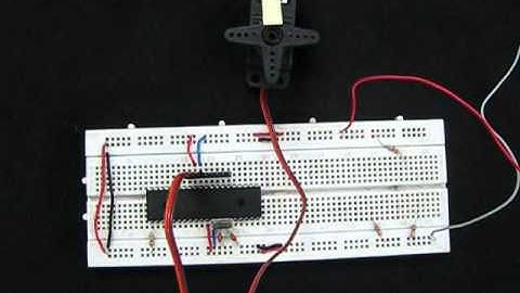 Interface Servo Motor with PIC14F4550 Microcontroller