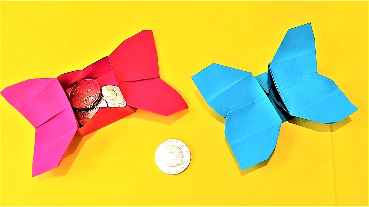 How To Make Origami Butterfly Box