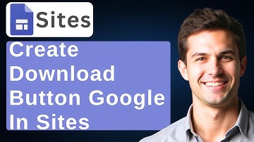 How To Create A Download Button In Google Sites (Automatic Download Button) [2025 Guide]