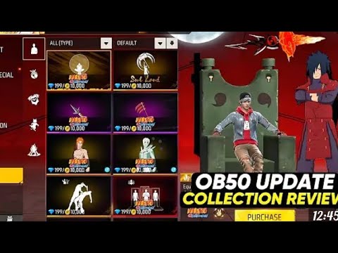 OB50 ALL FIRST LOOK COLLECTION ITEMS | OB50 ALL BUNDLE, WEAPON I FREE ...