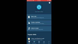 How to enable the Zehnder Connect skill in the Alexa app