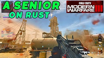 The NEW RUST is amazing in MW3 Beta - Nostalgic Senior grinding RUST