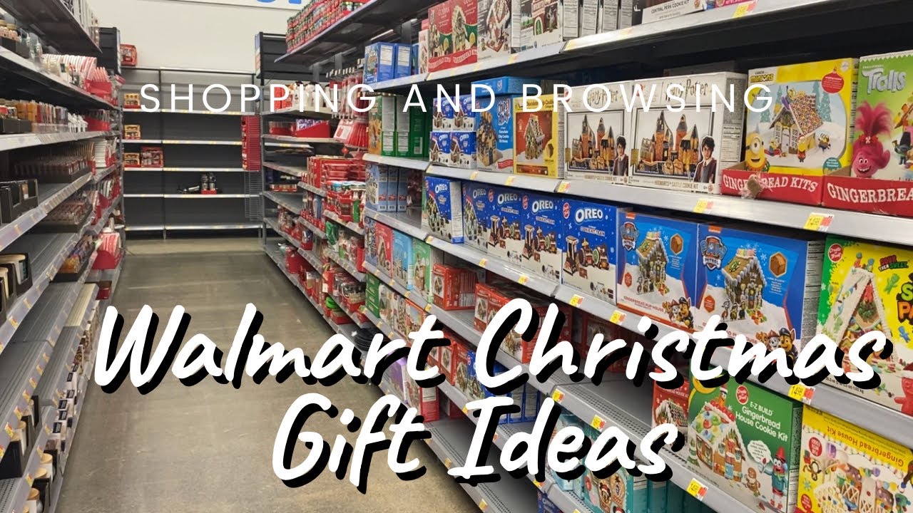 WALMART CHRISTMAS GIFT IDEAS & GIFT SETS SHOP WITH ME * WALMART
