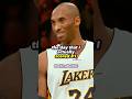 Kobe Bryant REVEALS the REAL STORY behind his 81 POINT GAME! 🫢🏀 #shorts #nba
