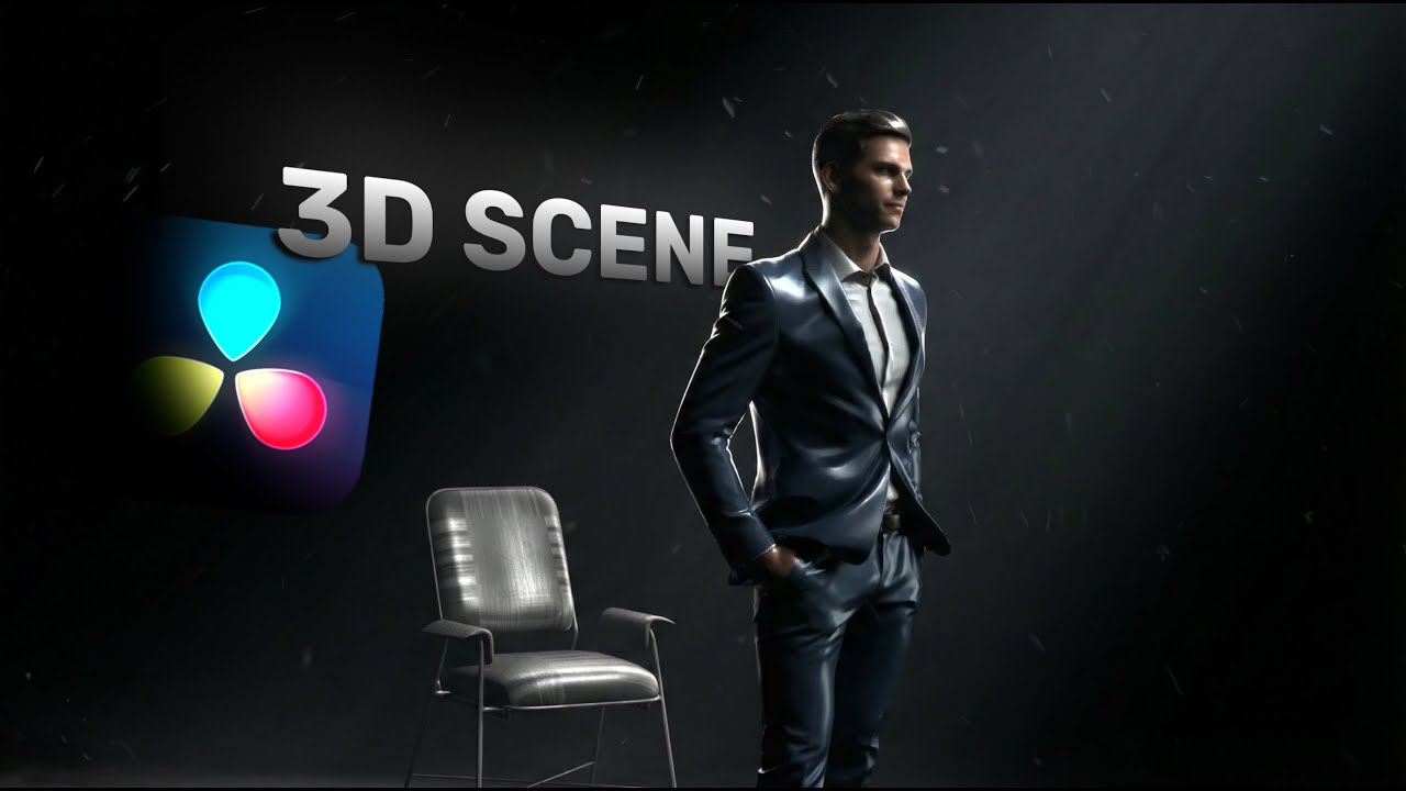 Create INSANE 3D Scenes in DaVinci Resolve (No Plugins!)