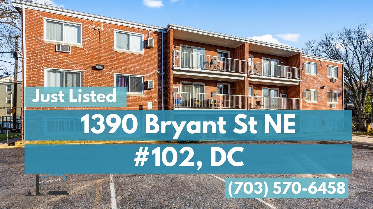 1390 Bryant St NE Home For Sale 102, DC YouTube