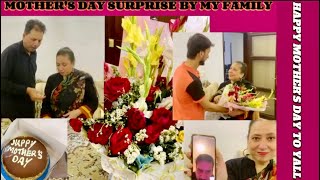 Mother’s day❤️ Bachon ne surprised diya😍 Introduced my family #mothersday #surprise #family  #new