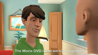 Clic Caillou Misbehaves Mcdonalds Grounded