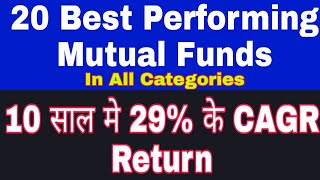 20 Best Mutual Funds  Larg Cap & Flexi cap & Small Cap Mutual funds  SBI small cap fund  Sip Fund