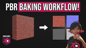 PBR Texture Baking in Blender 4.2 for Beginners - Texture Baking Mastery