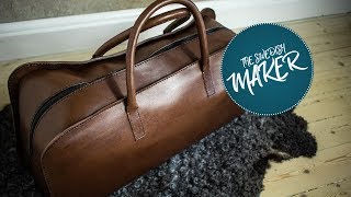 Making a Leather Weekend Bag