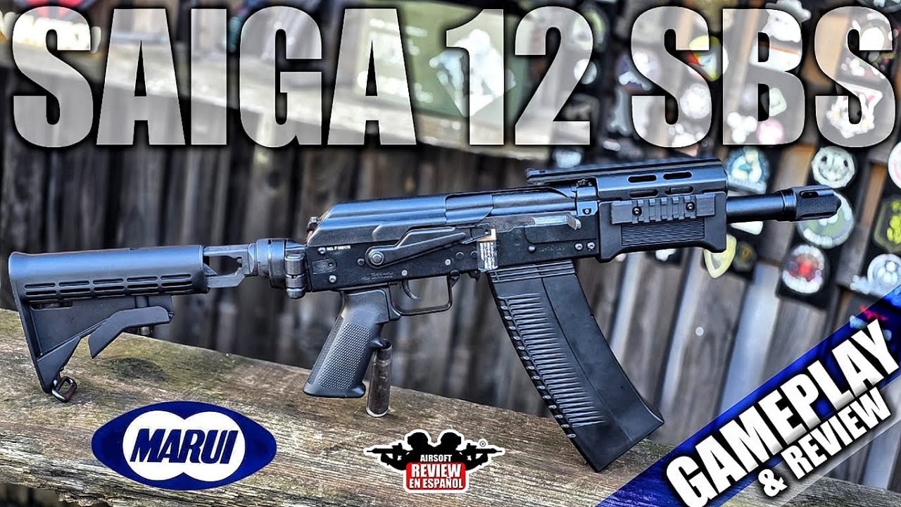 SAIGA 12K SBS Tokyo Marui ( Review 🔍 & Gameplay 🎮 ) | Airsoft