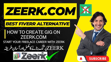 How to Create Gig on Zeerk.com Best Fiverr Alternative