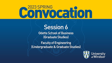 Spring Convocation 2023 - Session 6