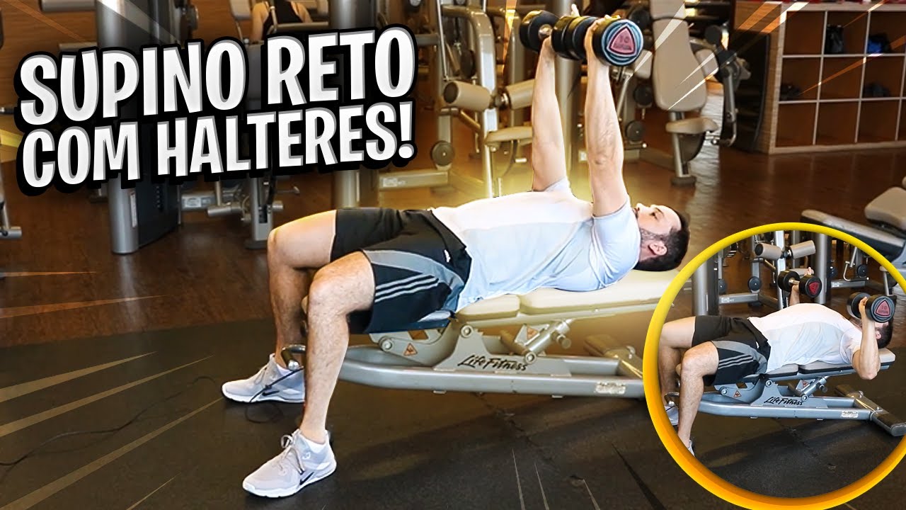 Supino Reto Halteres by Alexandre N. - Exercise How-to - Skimble