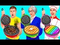 自分 vs おばあちゃんの料理チャレンジ | 子育てハック Fun Teen