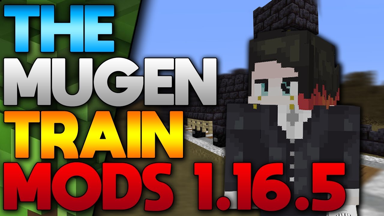 Minecraft Demon Slayer Mod 1 16 5 The Mugen Train 2021 Youtube