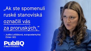Ak chcete umlčať dezinformácie, začnite politikmi, hovorí Laššáková