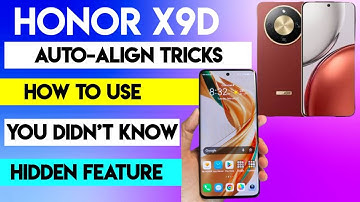 HONOR X9D Auto-Align-trucs die je nog niet kende | Verborgen functie uitgelegd #honorx9d