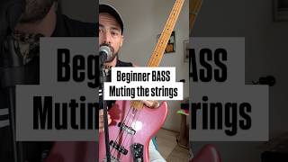 Loads of ways to mute your strings on Bass
