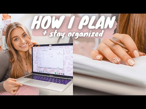 how i plan & organize my life! (for my sanity)