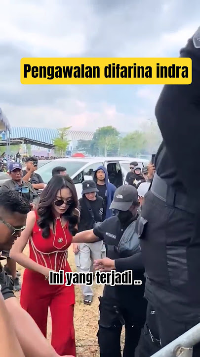 pengawalan ketat difarina indra