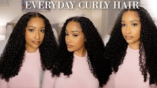 You Need This Hair Completely Glueless Curly Hair Ft. Unice