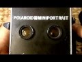 Wet Plate Collodion Passport Photos with a Polaroid Miniportrait Camera