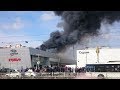 Пожар в автосалоне Питера | В Питере горит автосалон | Пожар жилого дома в Питере